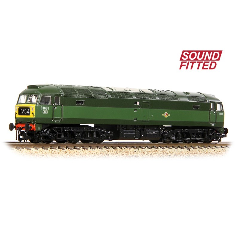 371-825ESF - Class 47/0 D1601 BR Green (Small Yellow Panels)