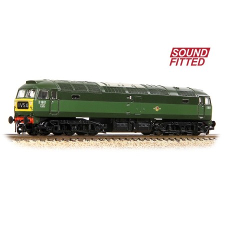 371-825ESF - Class 47/0 D1601 BR Green (Small Yellow Panels)