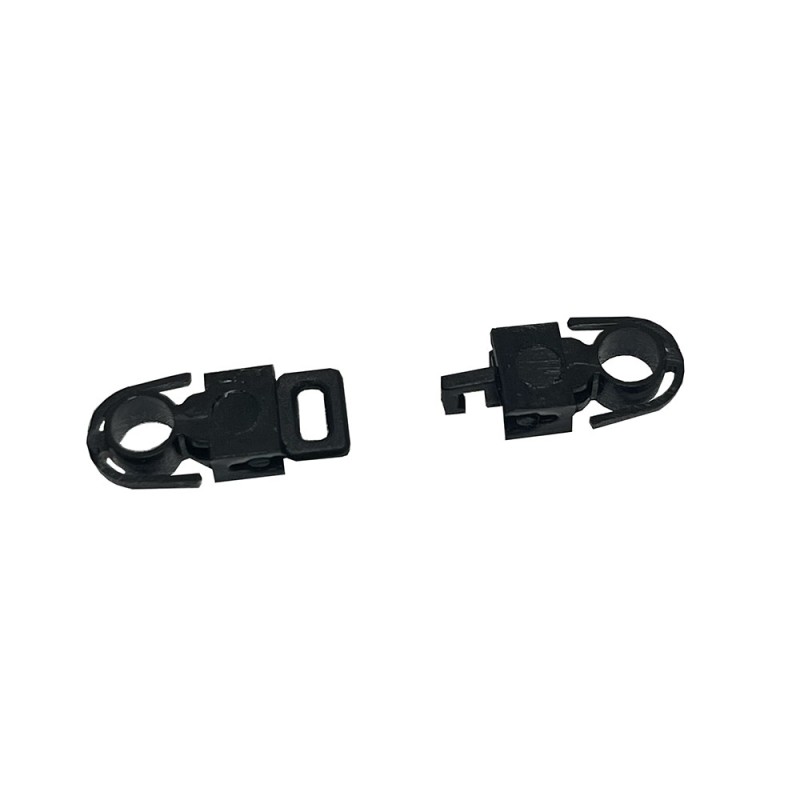 76-002 - Narrow Gauge (NG7) Wagon Hook & Loop Couplings and pockets (x5 pairs)