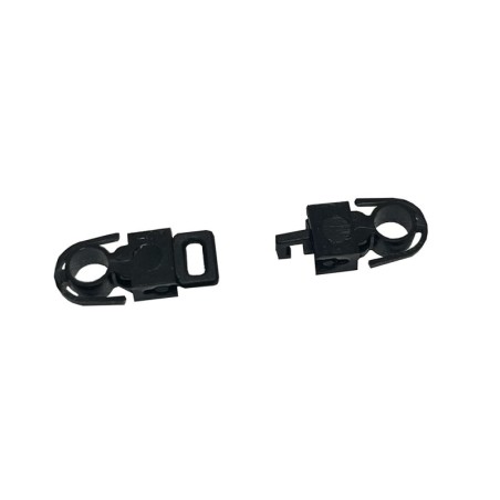 76-002 - Narrow Gauge (NG7) Wagon Hook & Loop Couplings and pockets (x5 pairs)