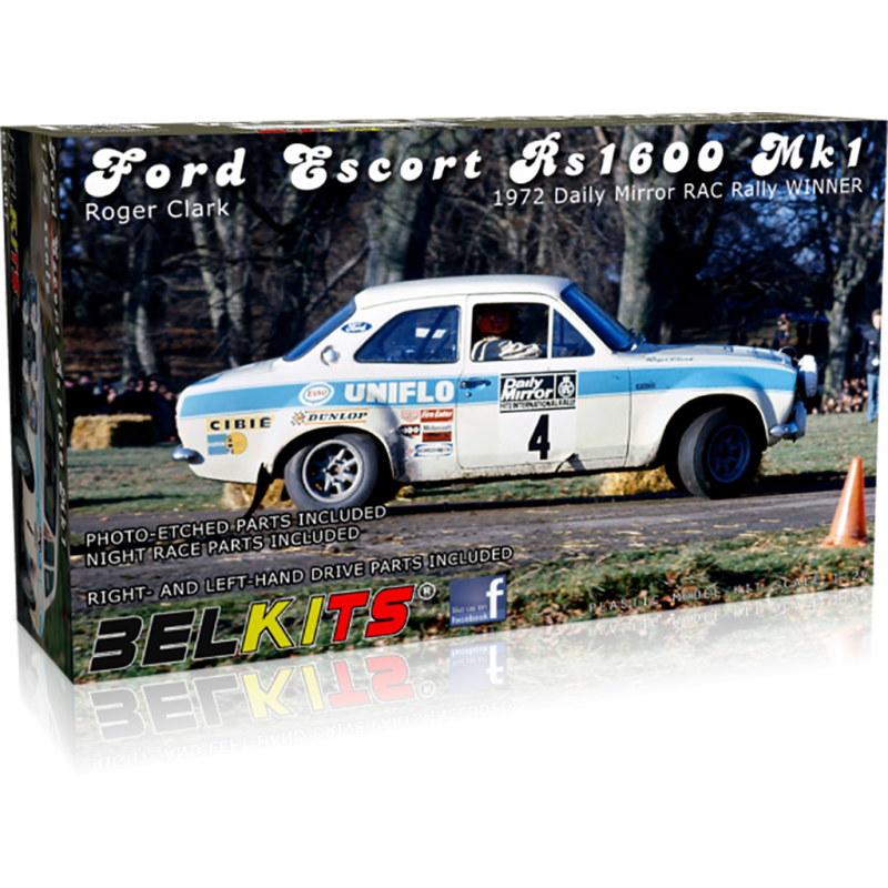 BEL007 - Ford Escort Mki Rally 1972 R Clark