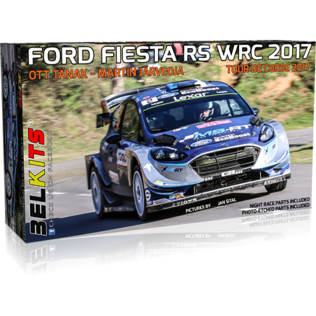 BEL013 - 1/24 Ford Fiesta Wrc 17 Tanak