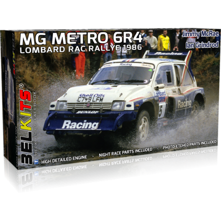 BEL016 - Mg Metro 6R4 Lombard Rac Rally86 J.Mcrae
