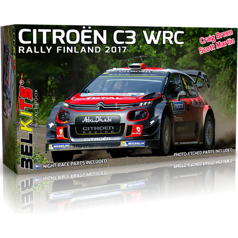 BEL018 - Citroen C3 Wrc Finland Rally 2017