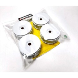 JK611001WHT - Jetko 1:8 Buggy Wheel White (1) Bulk