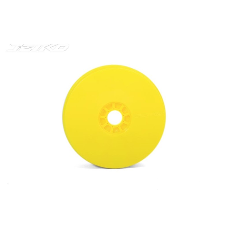 JK611001YRT - Jetko 1:8 Buggy Revo Wheel Yellow (1) Bulk