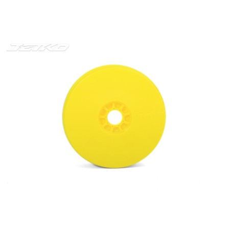 JK611001YRT - Jetko 1:8 Buggy Revo Wheel Yellow (1) Bulk