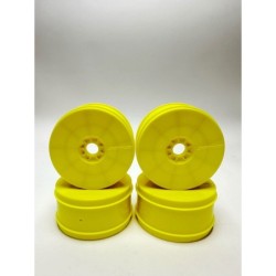 JK611001YRT - Jetko 1:8 Buggy Revo Wheel Yellow (1) Bulk