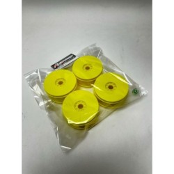 JK611001YRT - Jetko 1:8 Buggy Revo Wheel Yellow (1) Bulk