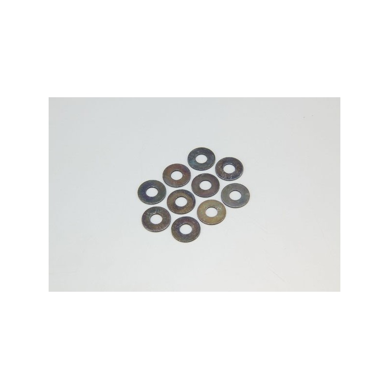 K.1-W401008 - Washers M4x10x0.8mm (10) Kyosho