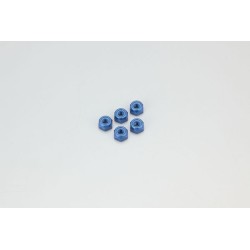 K.1-N3033N - Nylon Lock Nuts M3x3.3mm (5) Kyosho