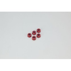 K.1-N3033N - Nylon Lock Nuts M3x3.3mm (5) Kyosho