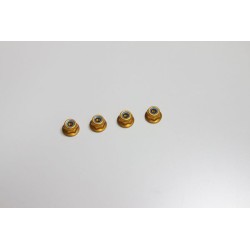 K.1-N4045F - Flanged Nuts M4x4.5mm (10) Kyosho