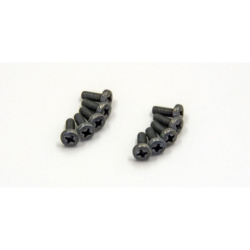 K.1-S03008 - Bind Head Metallic Screws M3x8mm (10) Kyosho