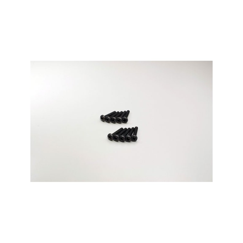 K.1-S03016 - Bind Head Metallic Screws 3x16mm (10) Kyosho