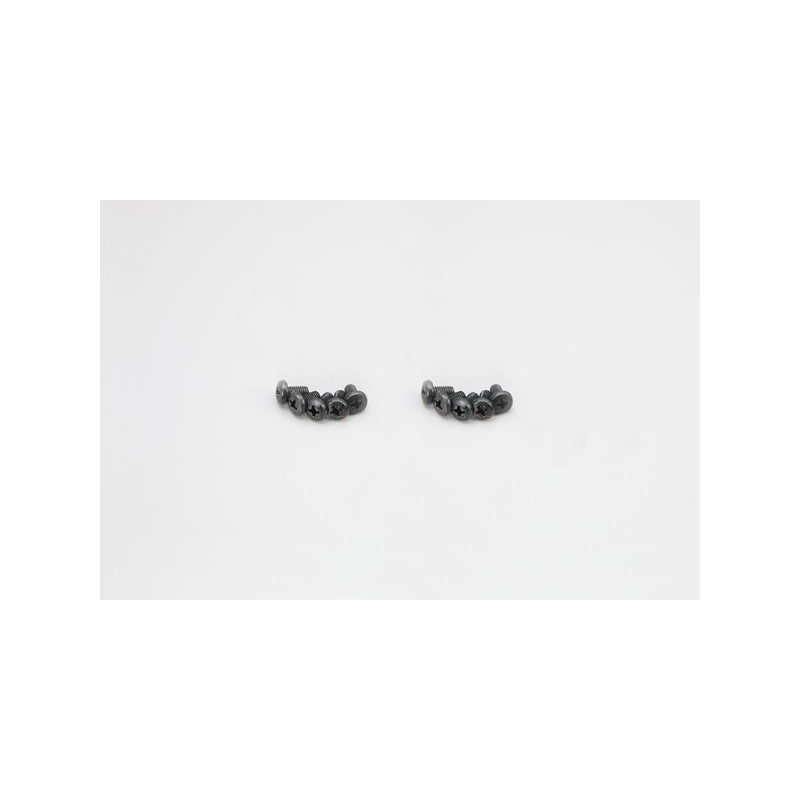 K.1-S04010 - Bind Head Metallic Screws 4x10mm (10) Kyosho