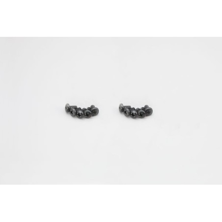 K.1-S04010 - Bind Head Metallic Screws 4x10mm (10) Kyosho