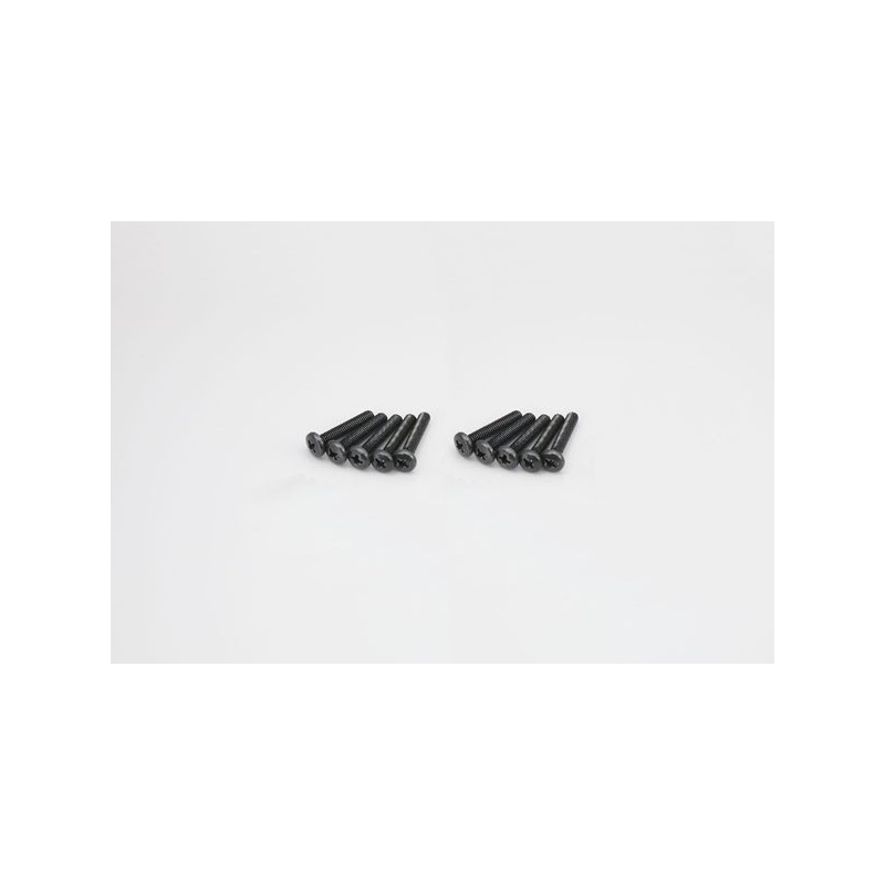 K.1-S04015 - Bind Head Metallic 4x15mm Screws (10) Kyosho