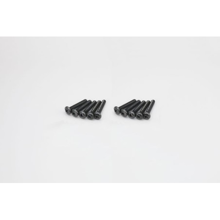 K.1-S04015 - Bind Head Metallic 4x15mm Screws (10) Kyosho