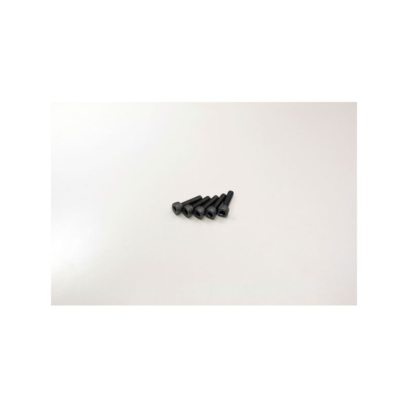 K.1-S23015 - Metallic Cap Screws M3x15mm (5) Kyosho