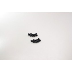 K.1-S32608 - Flat Head Metallic Screws M2.6x8mm (10) Kyosho