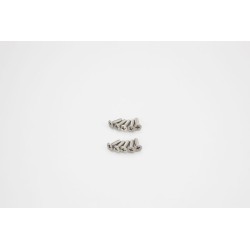 K.1-S33010 - Flat Head Metallic Screws M3x10mm (10) Kyosho