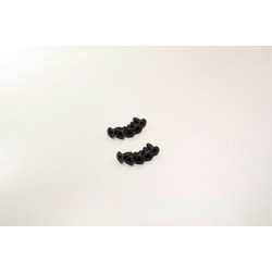 K.1-S33010 - Flat Head Metallic Screws M3x10mm (10) Kyosho