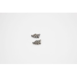 K.1-S33012 - Flat Head Metallic Scrws M3x12mm (10) Kyosho