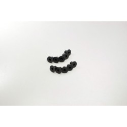 K.1-S34006 - Flat Head Metallic Screws M4x6mm (10) Kyosho