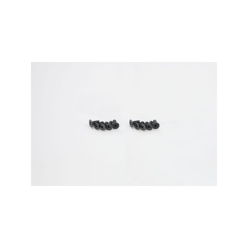 K.1-S34012 - Flat Head Metallic Screws M4x12mm (10) Kyosho