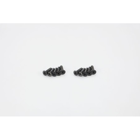 K.1-S34018 - Flat Head Meatallic Scerws M4x18mm (10) Kyosho