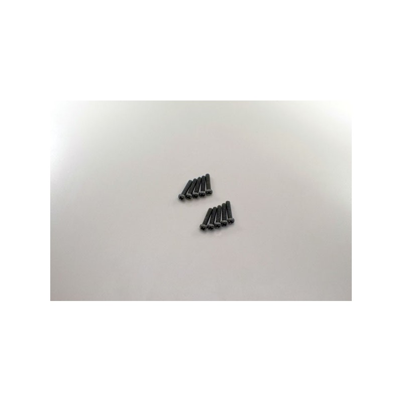 K.1-S42010 - Round Head Metallic Screws M2x10mm (10) Kyosho