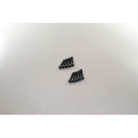 K.1-S42010 - Round Head Metallic Screws M2x10mm (10) Kyosho