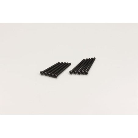 K.1-S42625 - Round Head Metallic Screws M2.6x25mm (10) Kyosho