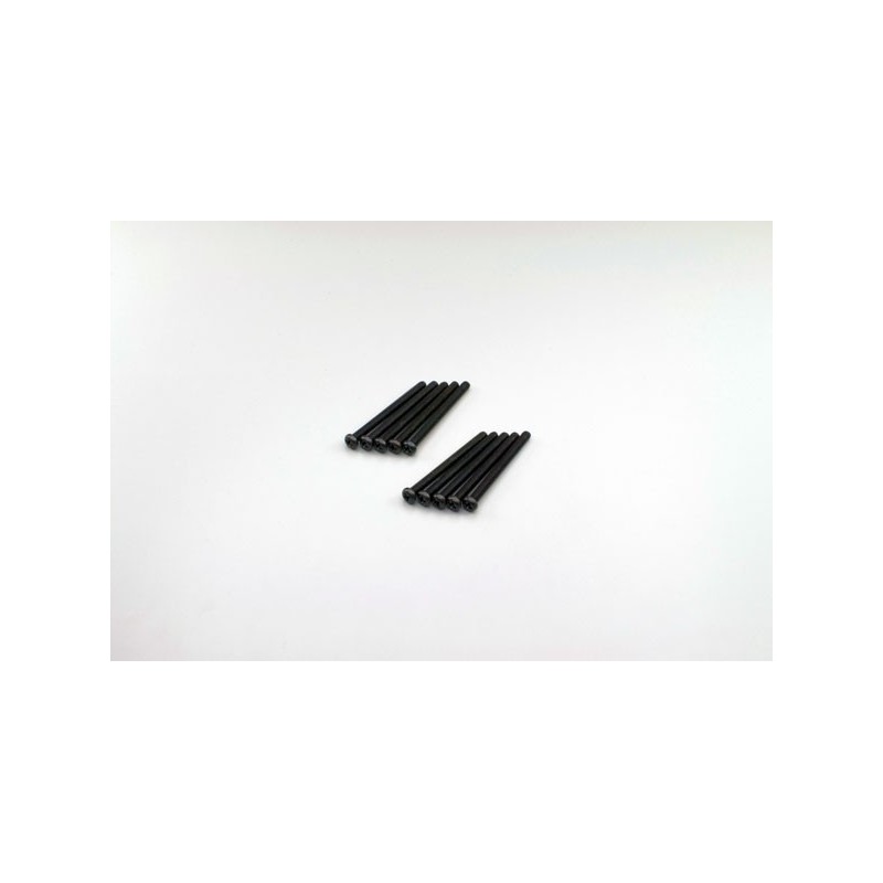 K.1-S42630 - Round Head Metallic Screws M2.6x30mm (10) Kyosho