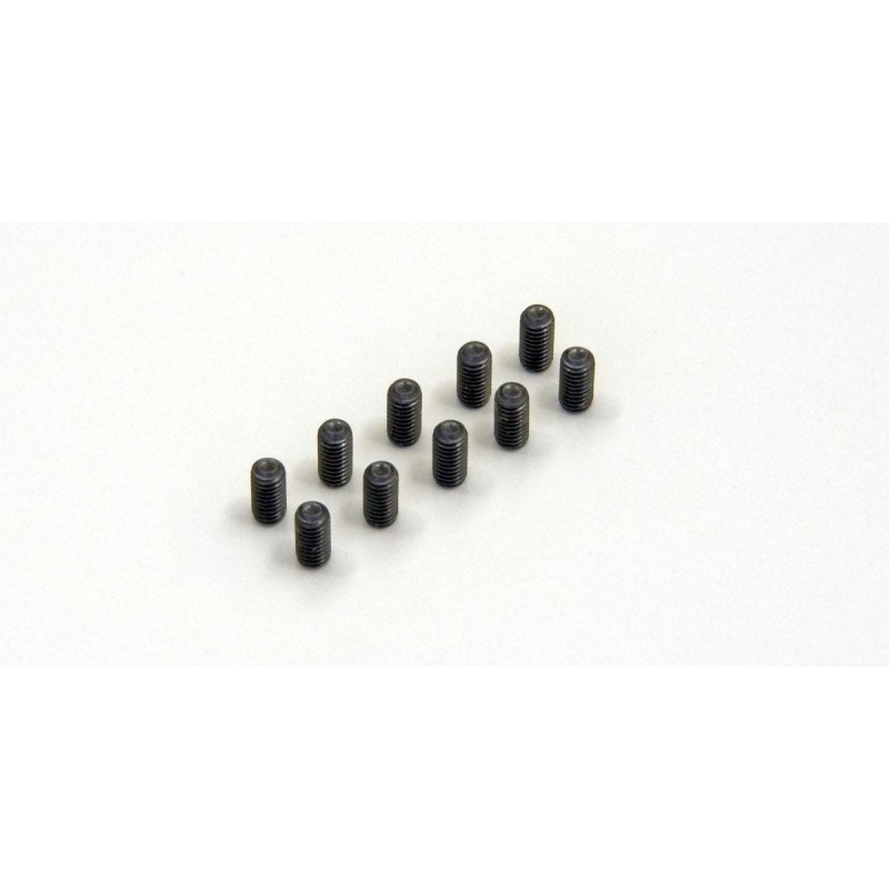 K.1-S53006 - Metallic Headless Set Screws M3x6mm (10) Kyosho