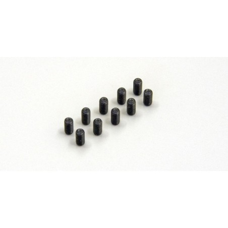 K.1-S53006 - Metallic Headless Set Screws M3x6mm (10) Kyosho