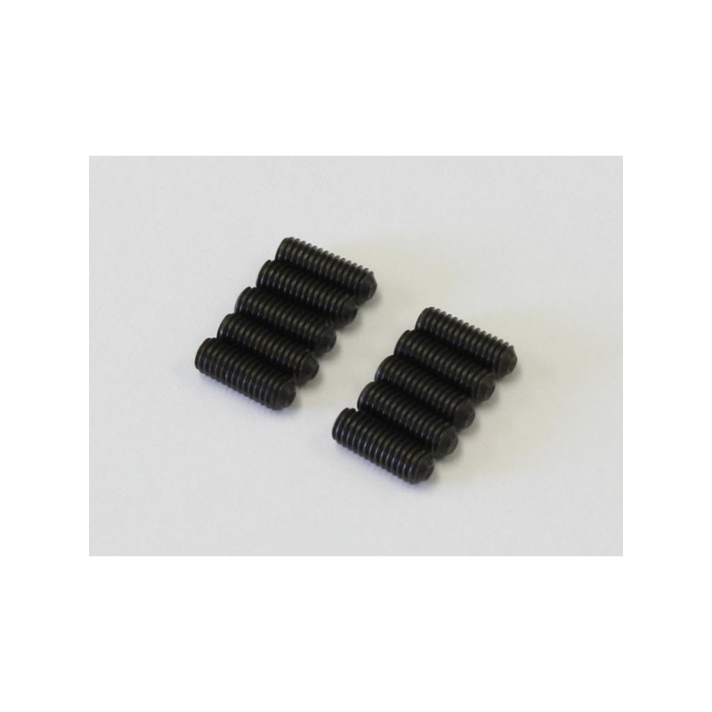 K.1-S53008 - Metallic Headless Set Screws M3x8mm (10) Kyosho