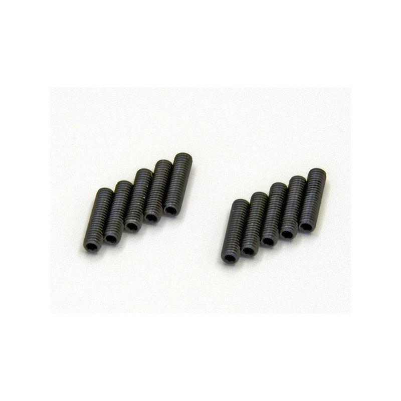 K.1-S53012 - Metallic Headless Set Screws M3x12mm (10) Kyosho