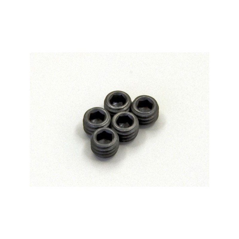 K.1-S55004 - Metallic Headless Set Screws M5x4mm (5) Kyosho