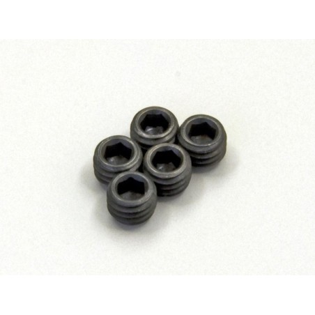 K.1-S55004 - Metallic Headless Set Screws M5x4mm (5) Kyosho