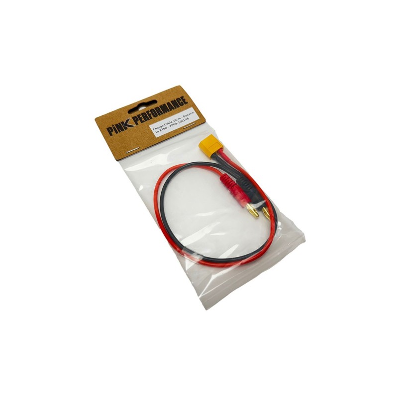 PP0-1001X6 - Charge Cable 30cm Pink Performance - Banana to X60