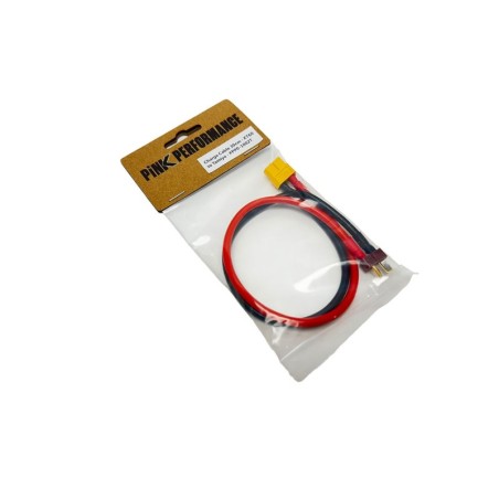 PP0-1002T - Charge Cable 30cm Pink Performance - XT60 to Tamiya