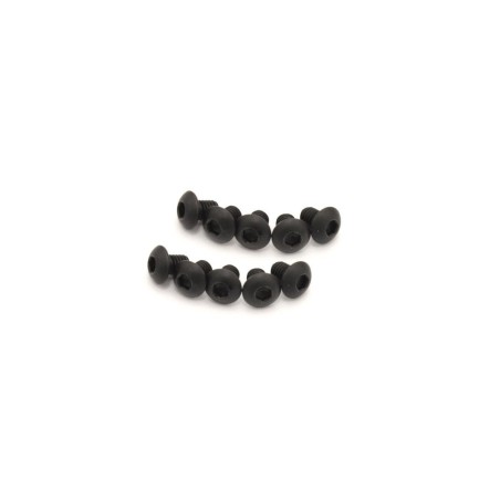 K.1-S13004H - Hex Button Screws M3x4mm (10) Kyosho