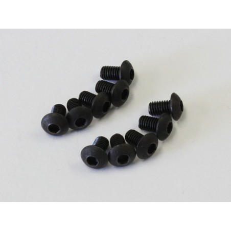 K.1-S13005H - Hex Button Screws M3x5mm (10) Kyosho