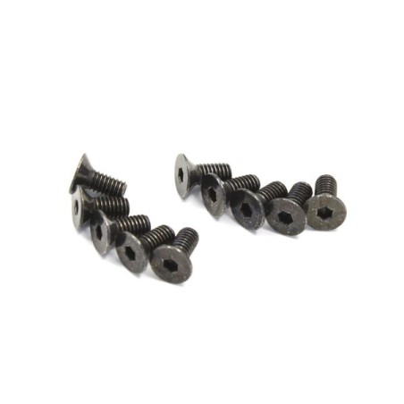 K.1-S32606H - Hex Flat Head Screws M2.6x6mm (10) Kyosho