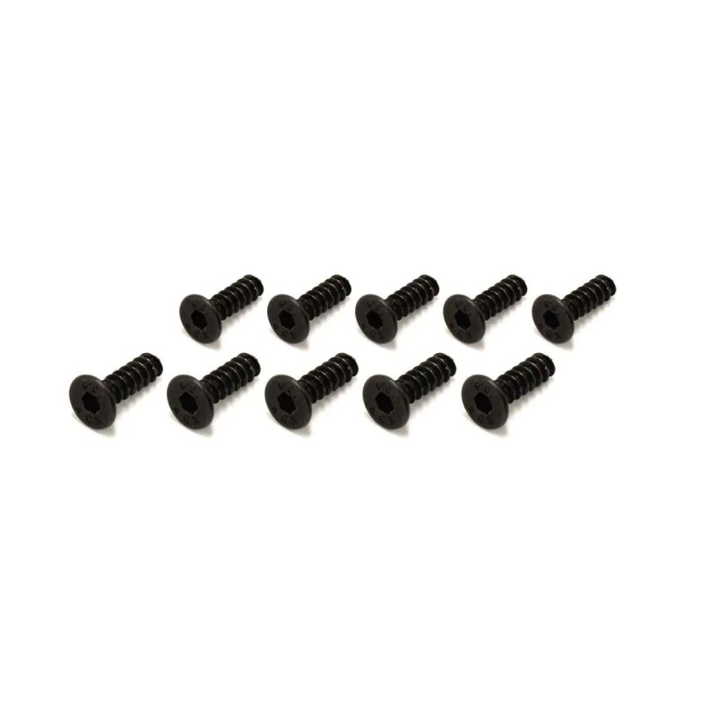 K.1-S33012TPH - TP Hex Flat Head Screws M3x12mm (10) Kyosho