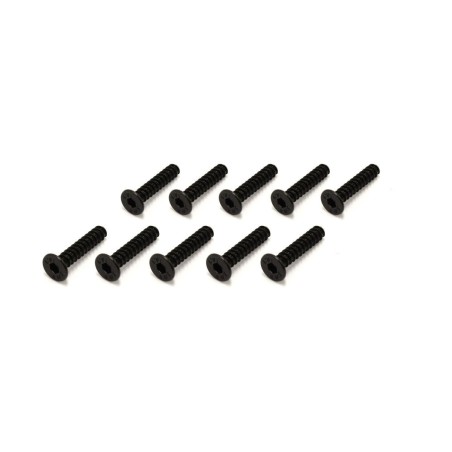 K.1-S33015TPH - TP Hex Flat Head Screws M3x15mm (10) Kyosho
