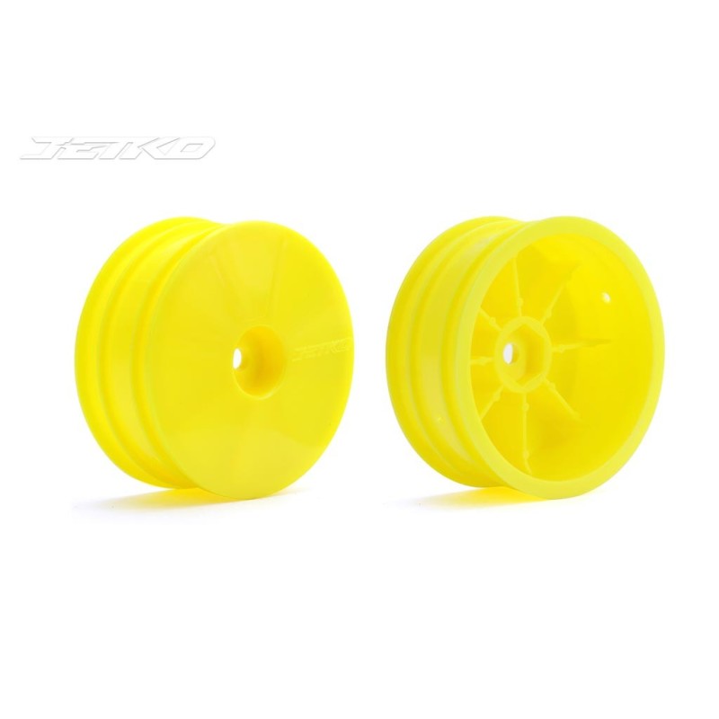 JK6115YH - Jetko Wheels 1:10 Buggy Front Wide 2WD Yellow (2)
