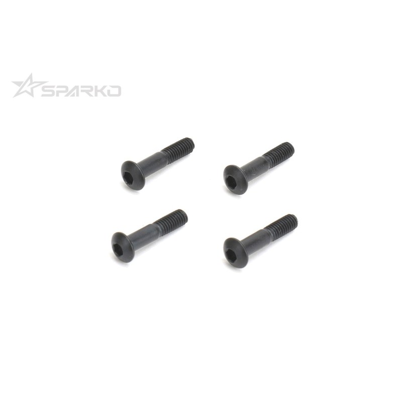 SPKF85042 - Sparko F8 Hex Shanked Button M3x13.7mm (4pcs)